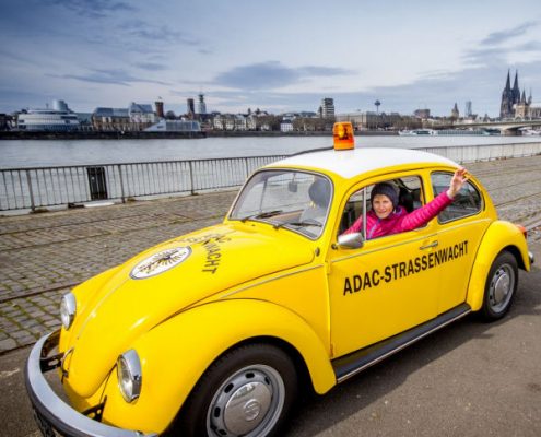 Oldtimer der ADAC Straßenwacht lässt viele Herzen höher schlagen